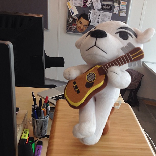 K.K. Slider has joined us in the studio