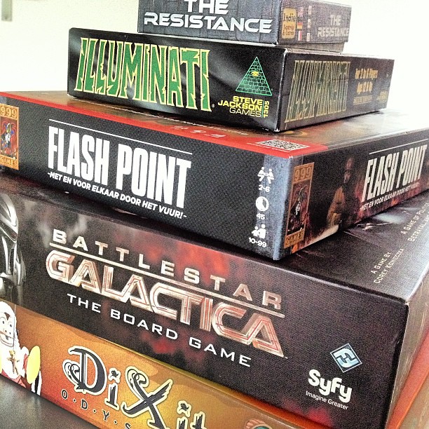 Candidates for tonight's 6-player board game session.