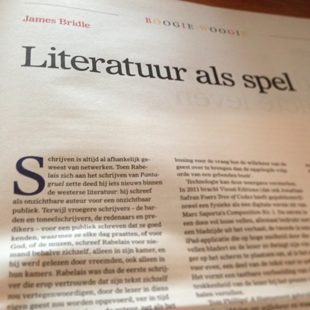 Reading @jamesbridle in Dutch