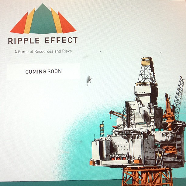 Pre-announcing our next game. See if you can find it. #kaigara #rippleeffect