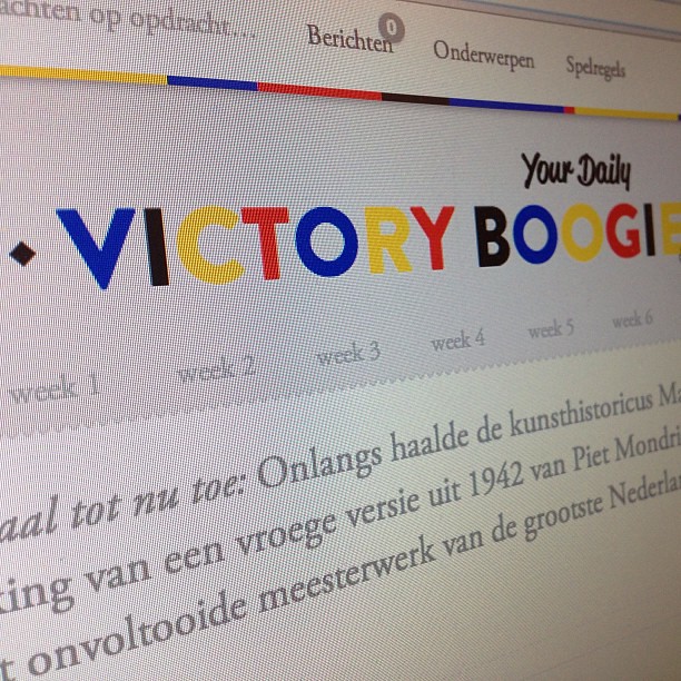 Victory Boogie Woogie is almost here…