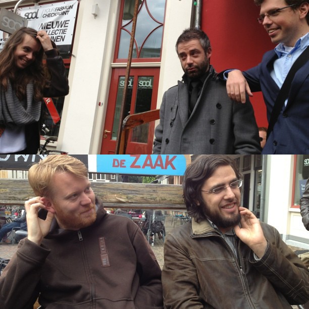 Drinks al fresco with Dutch Game Garden friends, last Friday #latergram