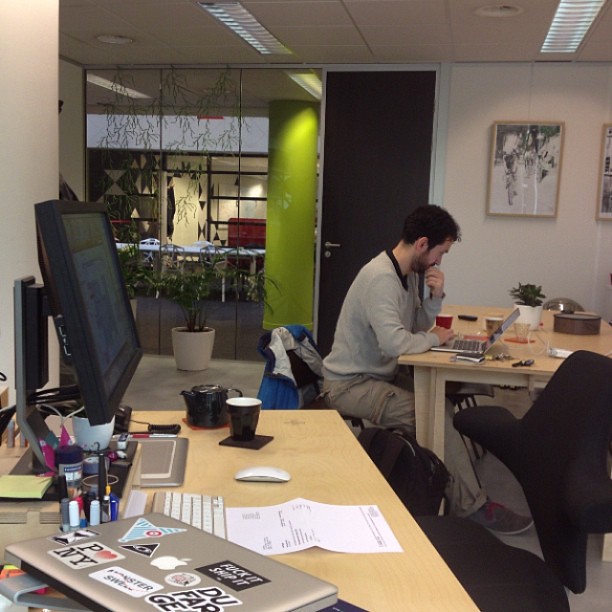 Joined in the studio by @alper today.