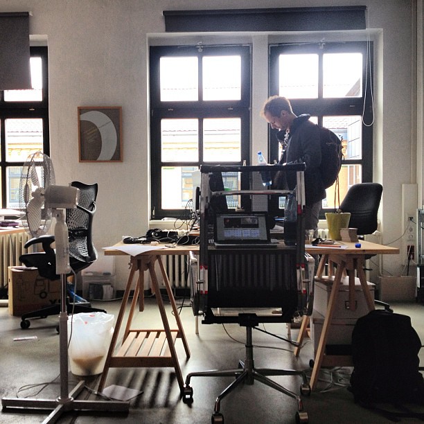 Today's office. (For a while already.)
