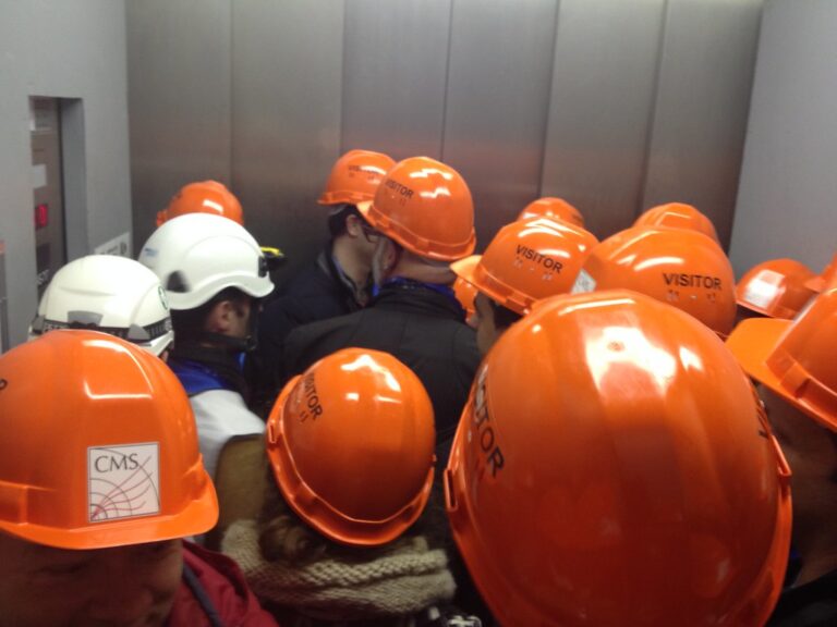 Packed elevator