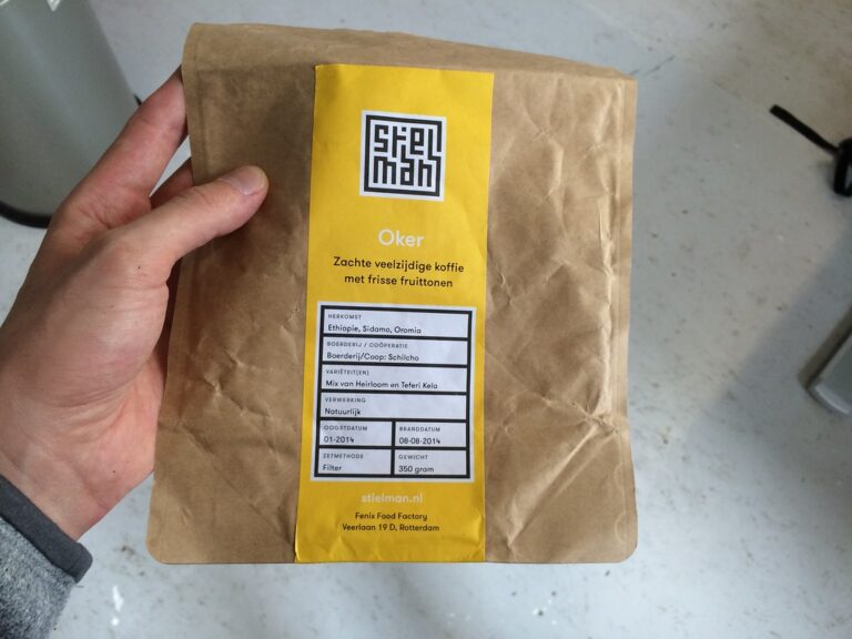 Stielman coffee packaging