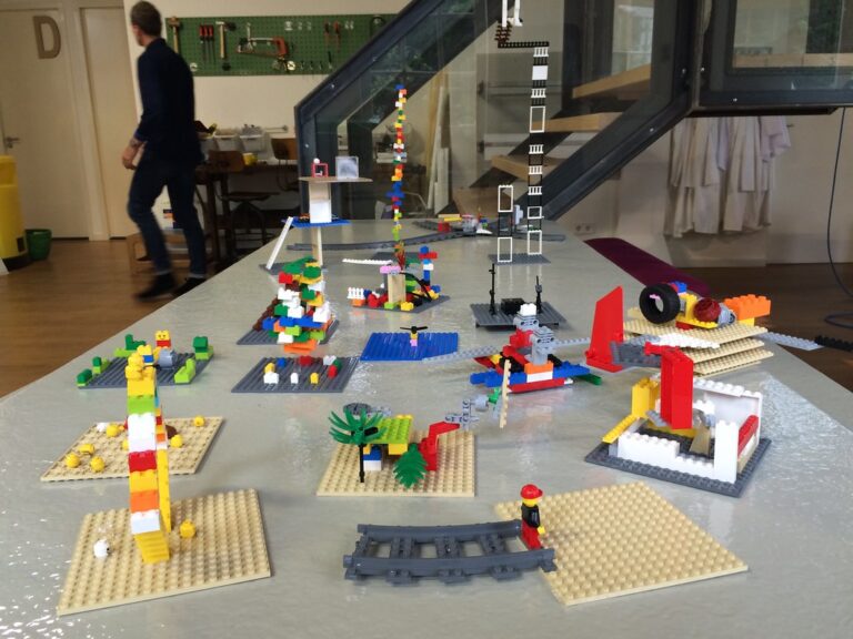 ASEM Playful Cities workshop LEGO creations