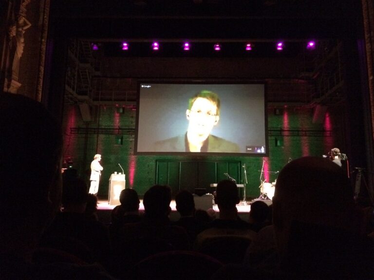 Snowden at Big Brother Awards