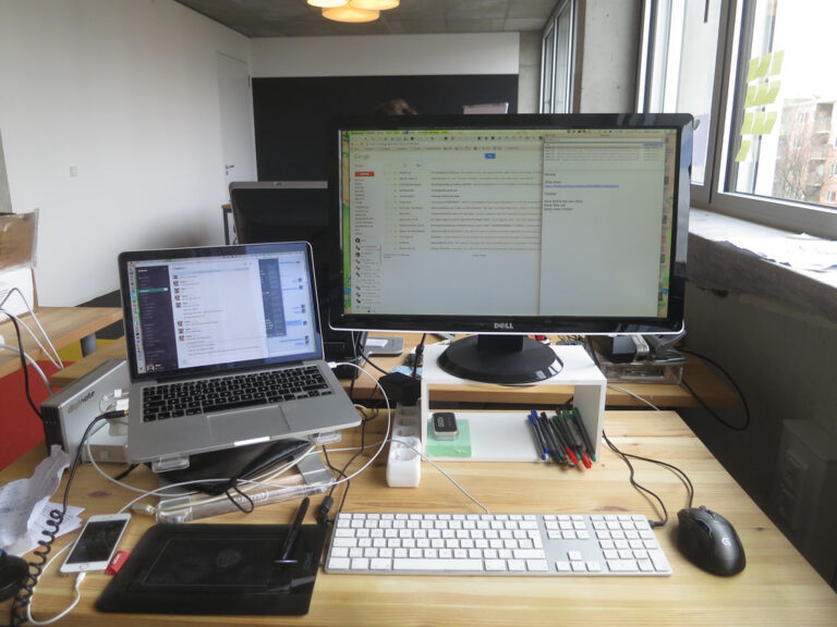 My desk