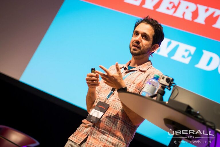 Presenting at ÜBERALL in Vienna