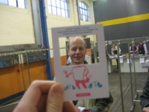 Hubbub card at Game in the City 2009 (day 1)