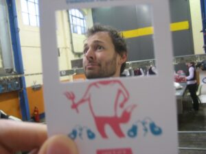 Hubbub card at Game in the City 2009 (day 1)