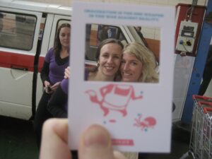 Hubbub card at Game in the City 2009 (day 1)