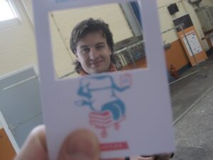 Hubbub card at Game in the City 2009 (day 1)