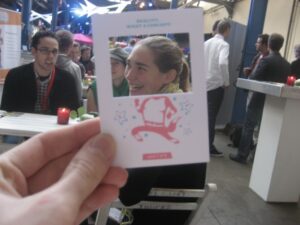 Hubbub card at Game in the City 2009 (day 1)