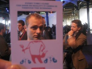 Hubbub card at Game in the City 2009 (day 1)
