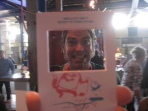 Hubbub card at Game in the City 2009 (day 1)