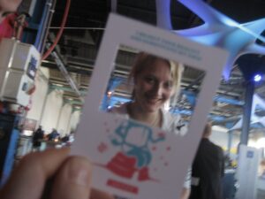 Hubbub card at Game in the City 2009 (day 1)