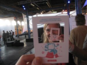 Hubbub card at Game in the City 2009 (day 1)