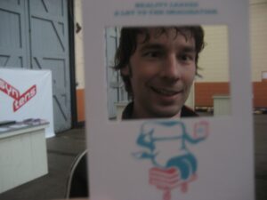 Hubbub card at Game in the City 2009 (day 1)