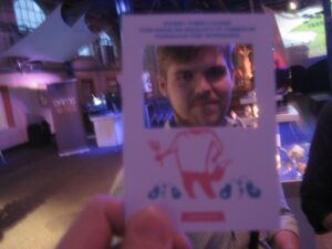 Hubbub card at Game in the City 2009 (day 1)