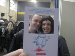 Hubbub card at Game in the City 2009 (day 2)