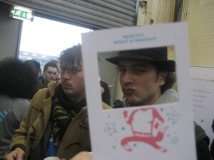 Hubbub card at Game in the City 2009 (day 2)